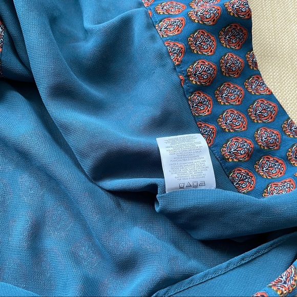 CAbi # 3275 Kyoto Blossom Medallion Reign Blouse - Picture 6 of 10